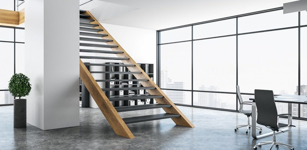 Escalier design industriel